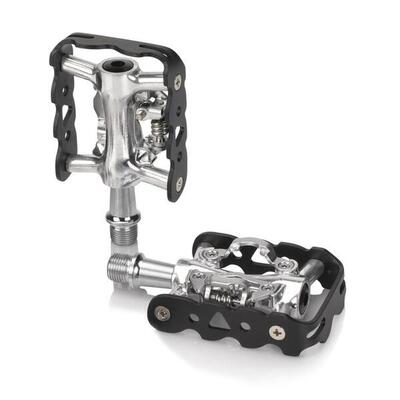 Paar xlc pd-s20 semi-automatische pedalen zwart