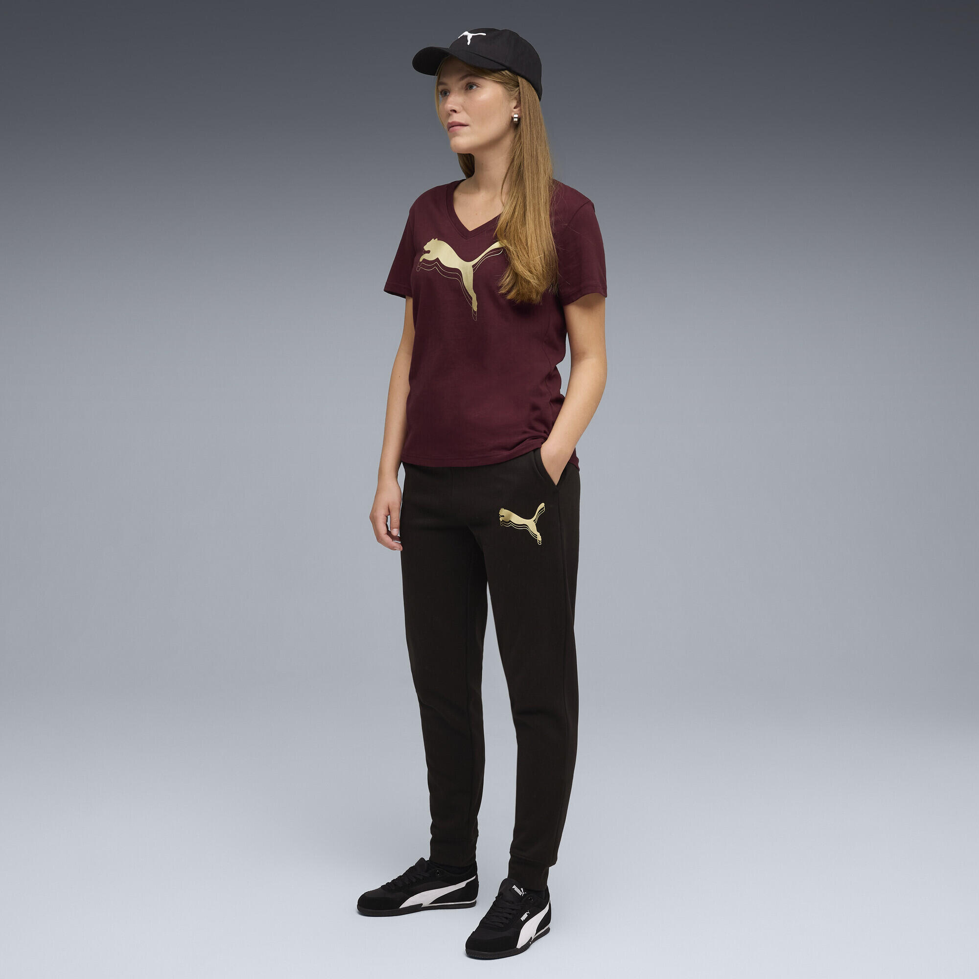 Pantalon de survêtement à logo métallisé Essentials Femme PUMA 4/6