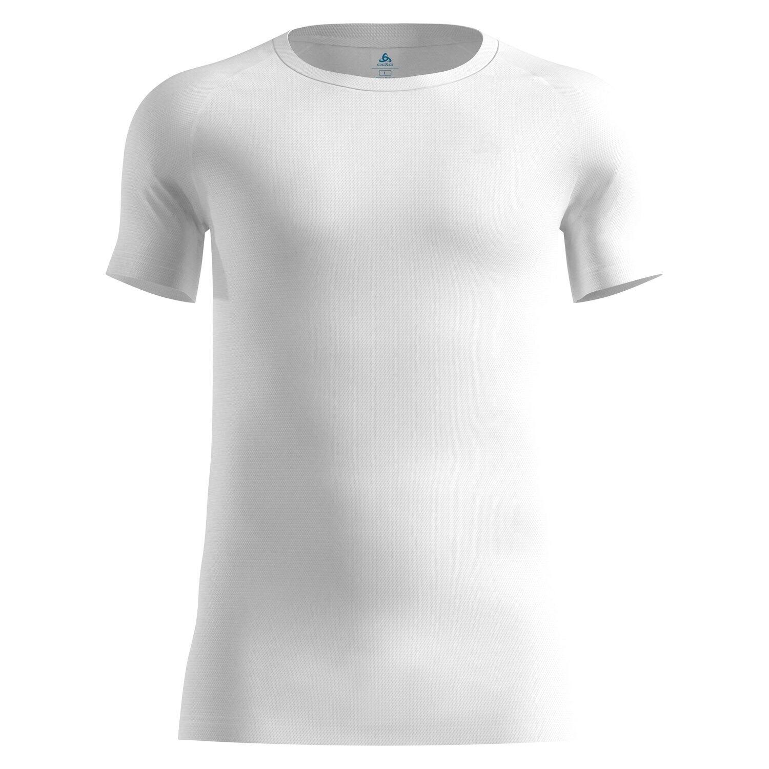 Maglia manica corta Odlo Active F-Dry Light Eco bianca 7/7