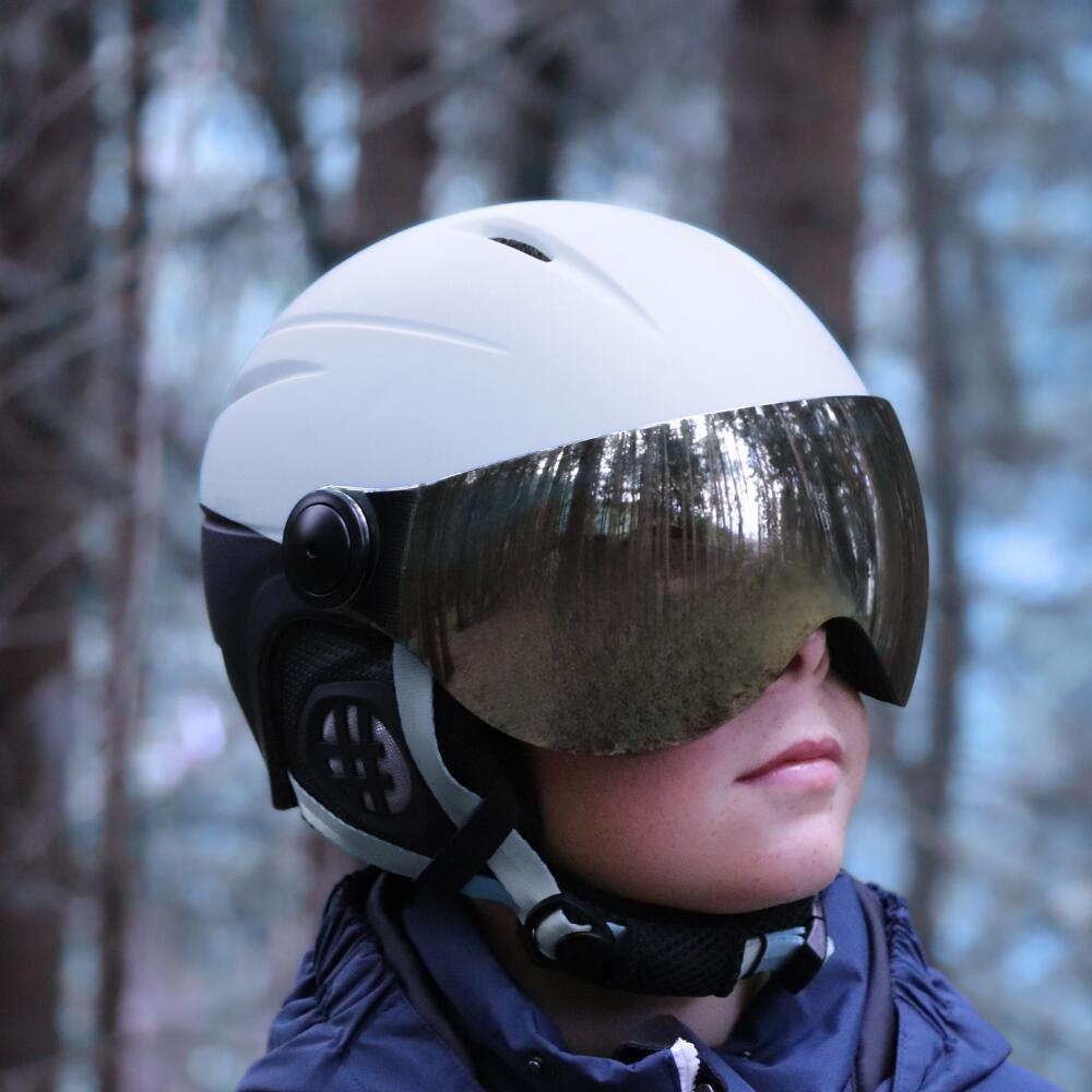 TEEN VISOR helm GREY BLACK 4/4