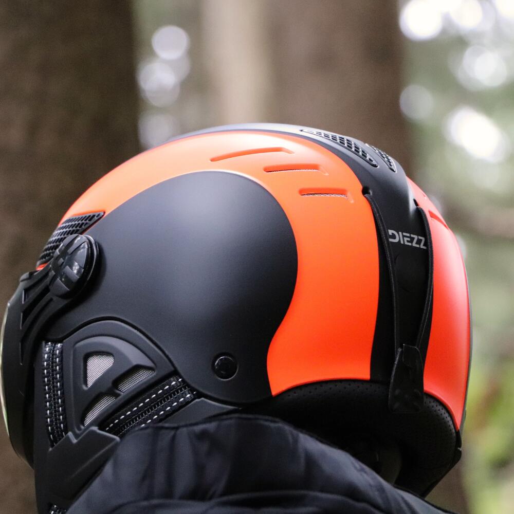CASQUE LOUNA II VENTURY TOUCHY BLACK ORANGE 5/5