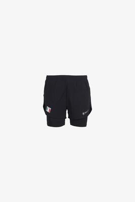 Pantaloncini Esercito running neri donna