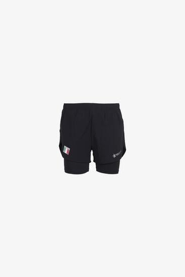 Pantaloncini Esercito running neri donna