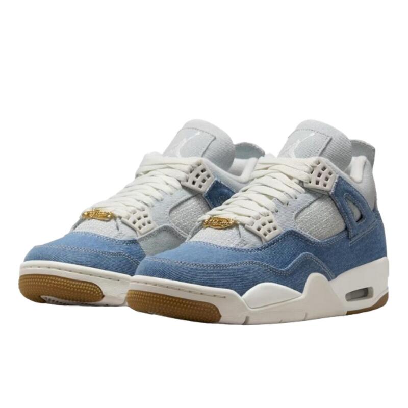4 Retro TEX Denim Worn Blue