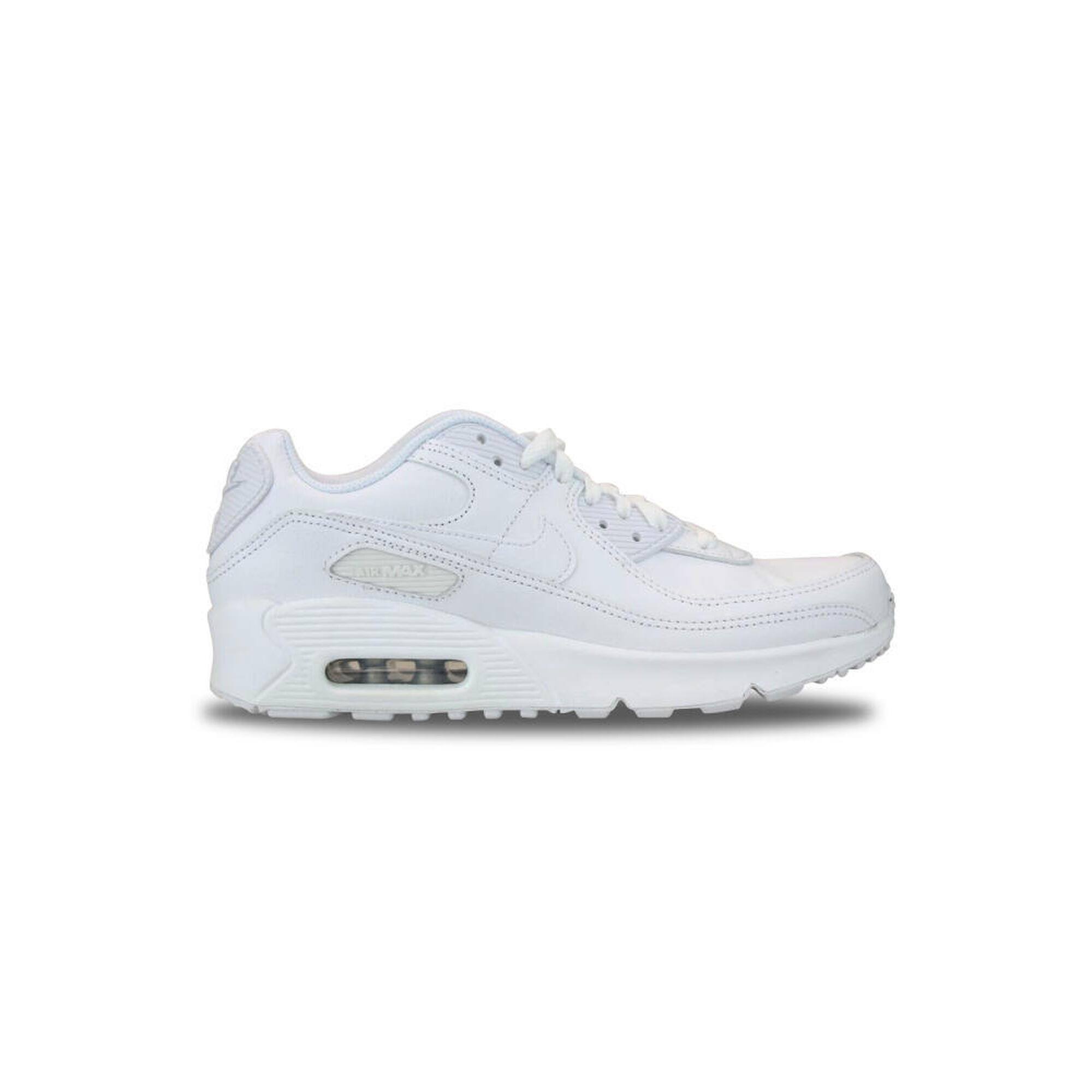 Nike - Nike Air Max 90 Ltr Junior Blanc Cd6864-133 - Baskets - Blanc - Decathlon