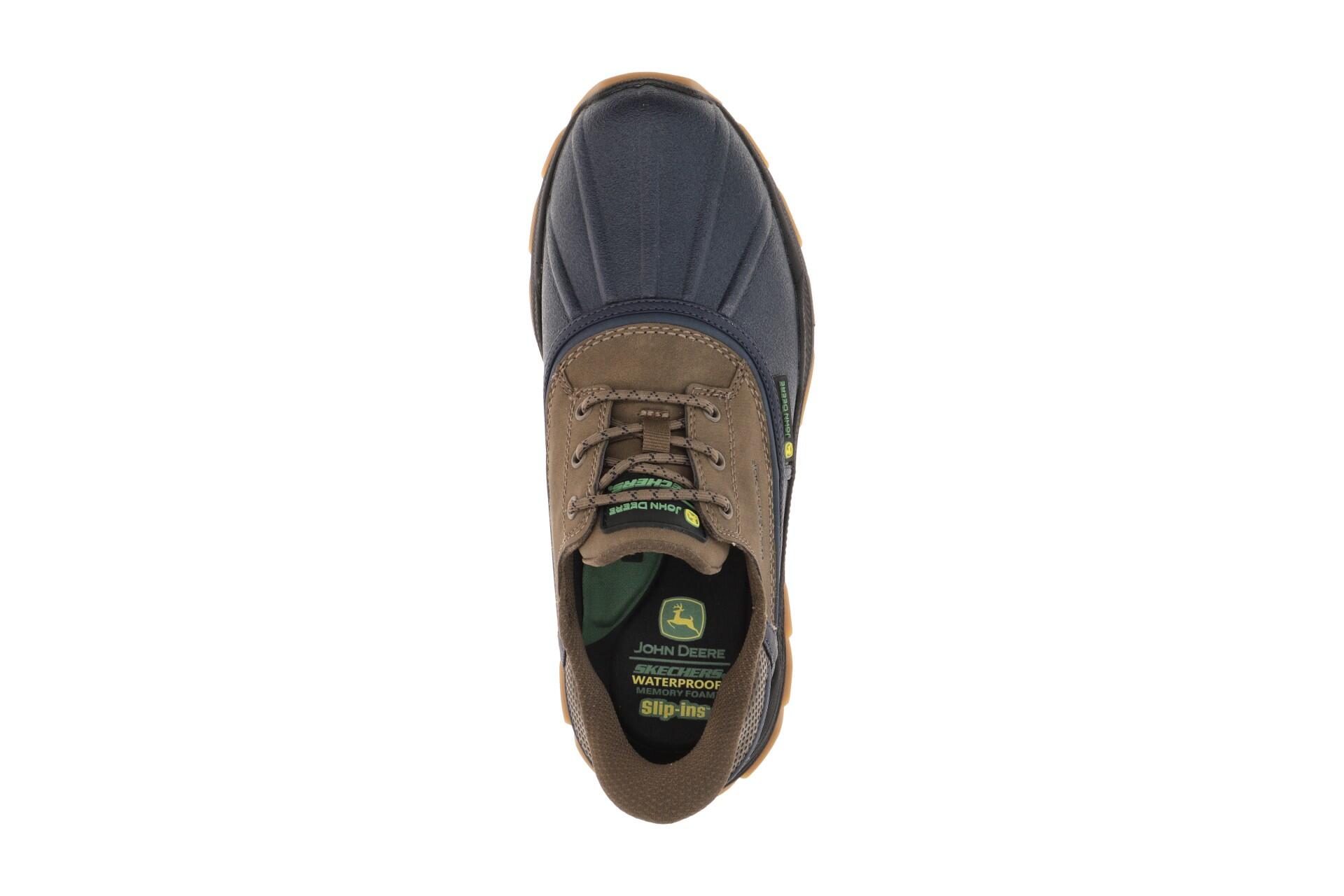 Skechers JOHN-DEERE Schuhe blau Slip-Ins wasserdicht 6/7