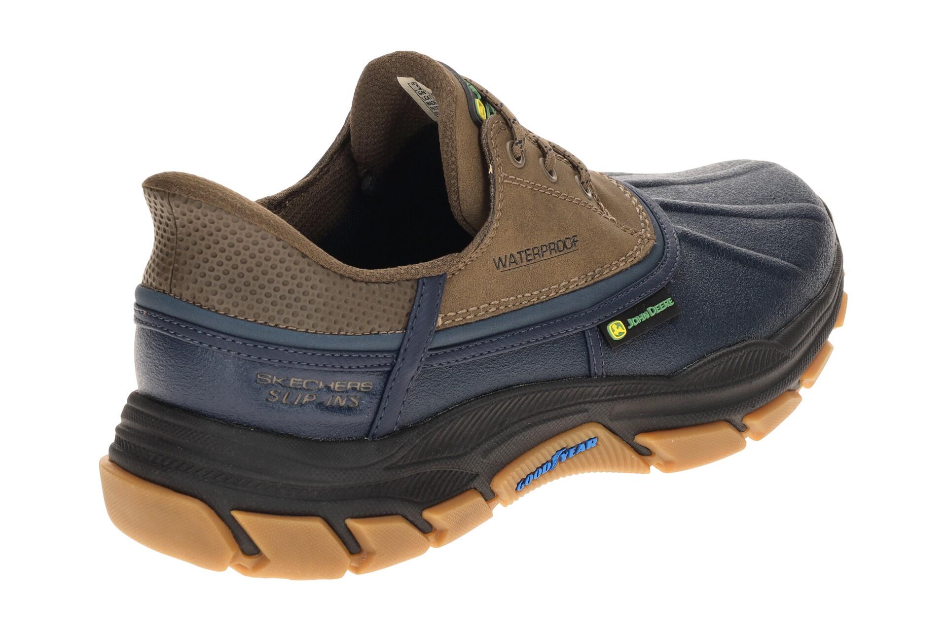 Skechers JOHN-DEERE Schuhe blau Slip-Ins wasserdicht 4/7