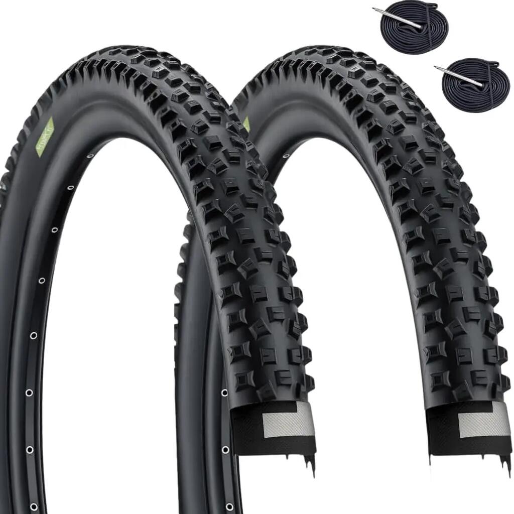 2 tyres 29x2.25 (57-622)+tubes, tyres 29 x 2.25 MTB bike 29'' EV