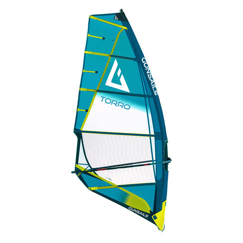 Gunsails - Voiles De Planche À Voile Torro - Gréement - Bleu|jaune - 6 M² - Decathlon