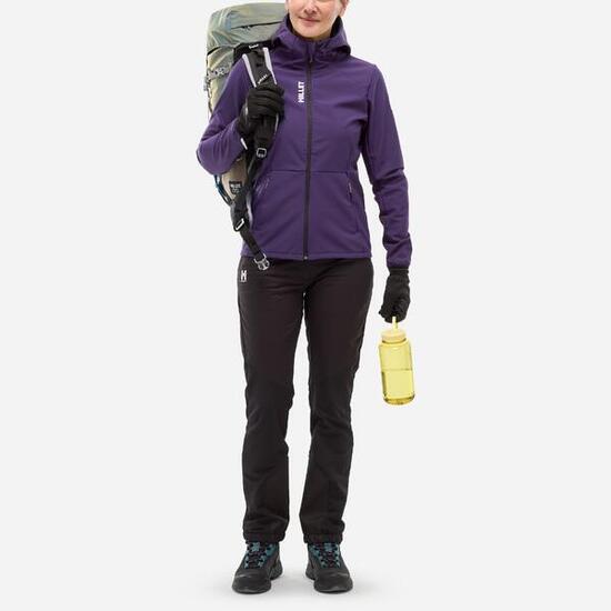 Veste Softshell Randonnée - Trekking pour femme SENECA SHIELD HOODIE W