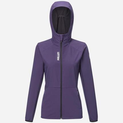Veste Softshell Randonnée - Trekking pour femme SENECA SHIELD HOODIE W