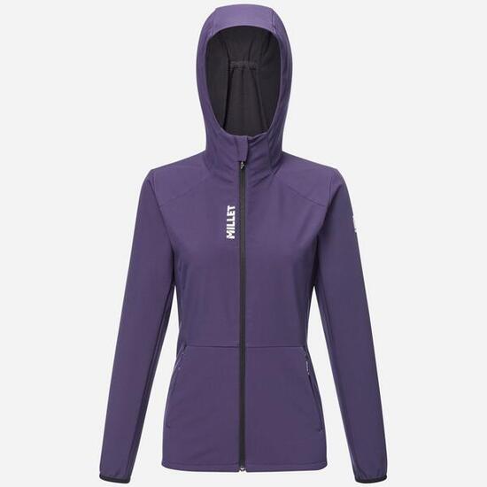 Veste Softshell Randonnée - Trekking pour femme SENECA SHIELD HOODIE W