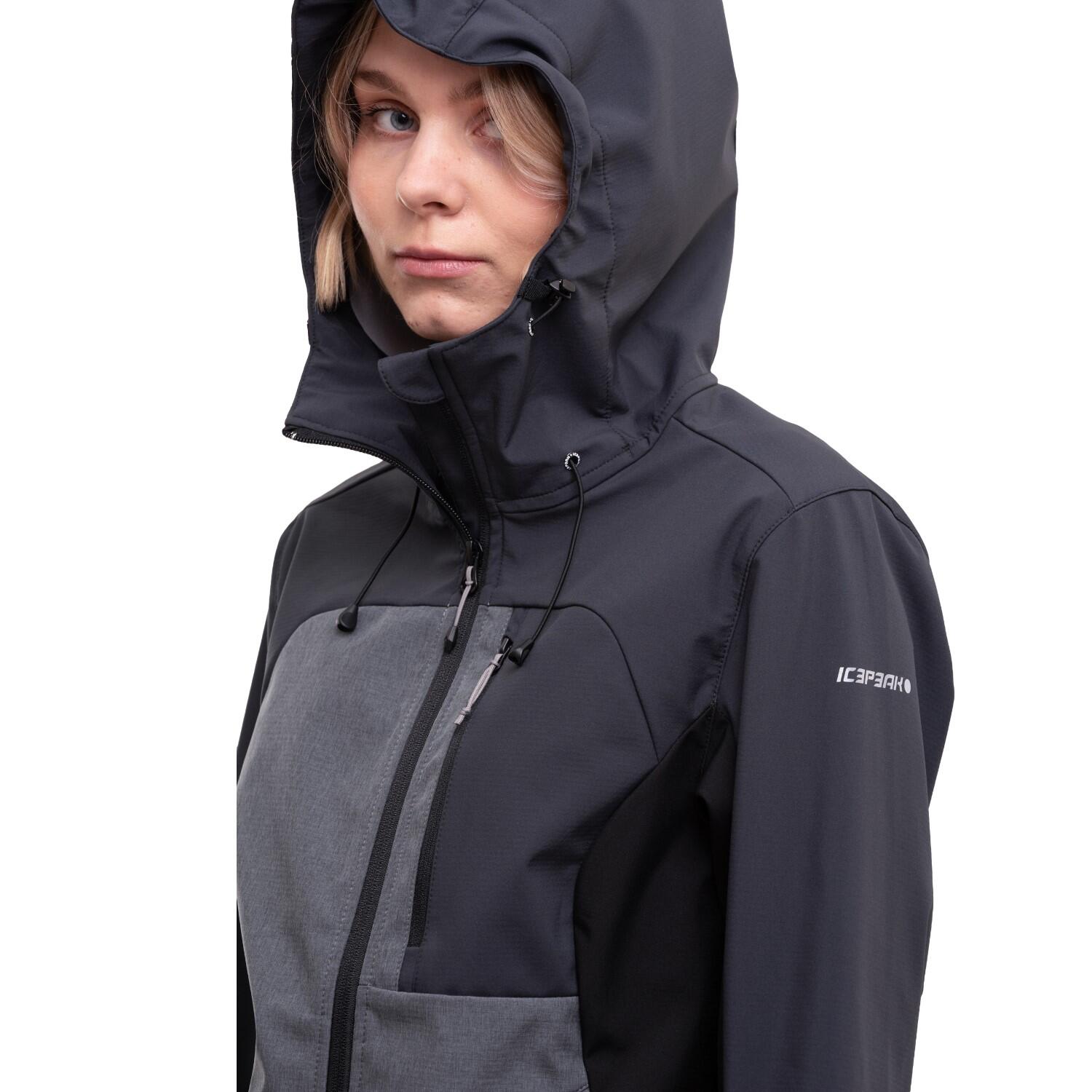 Icepeak Broadus Softshelljacke für Damen leicht und Wasserabweisend 5/6