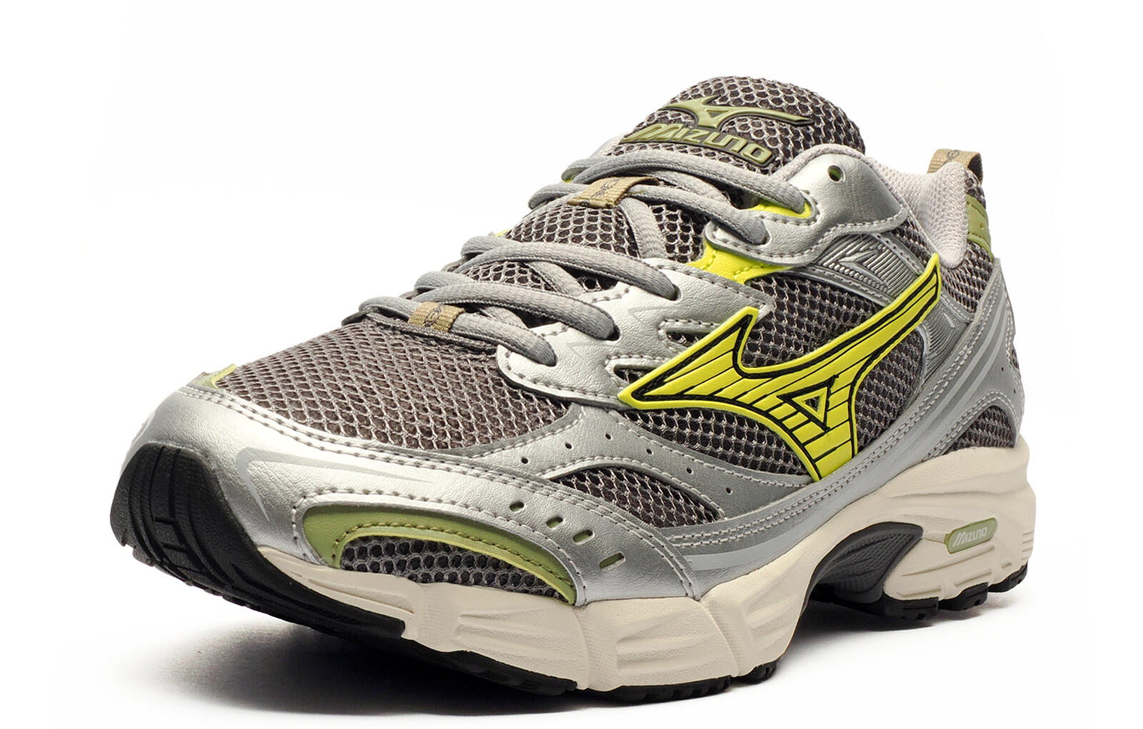 Chaussures Mizuno MXR Gris/Jaune 2/6