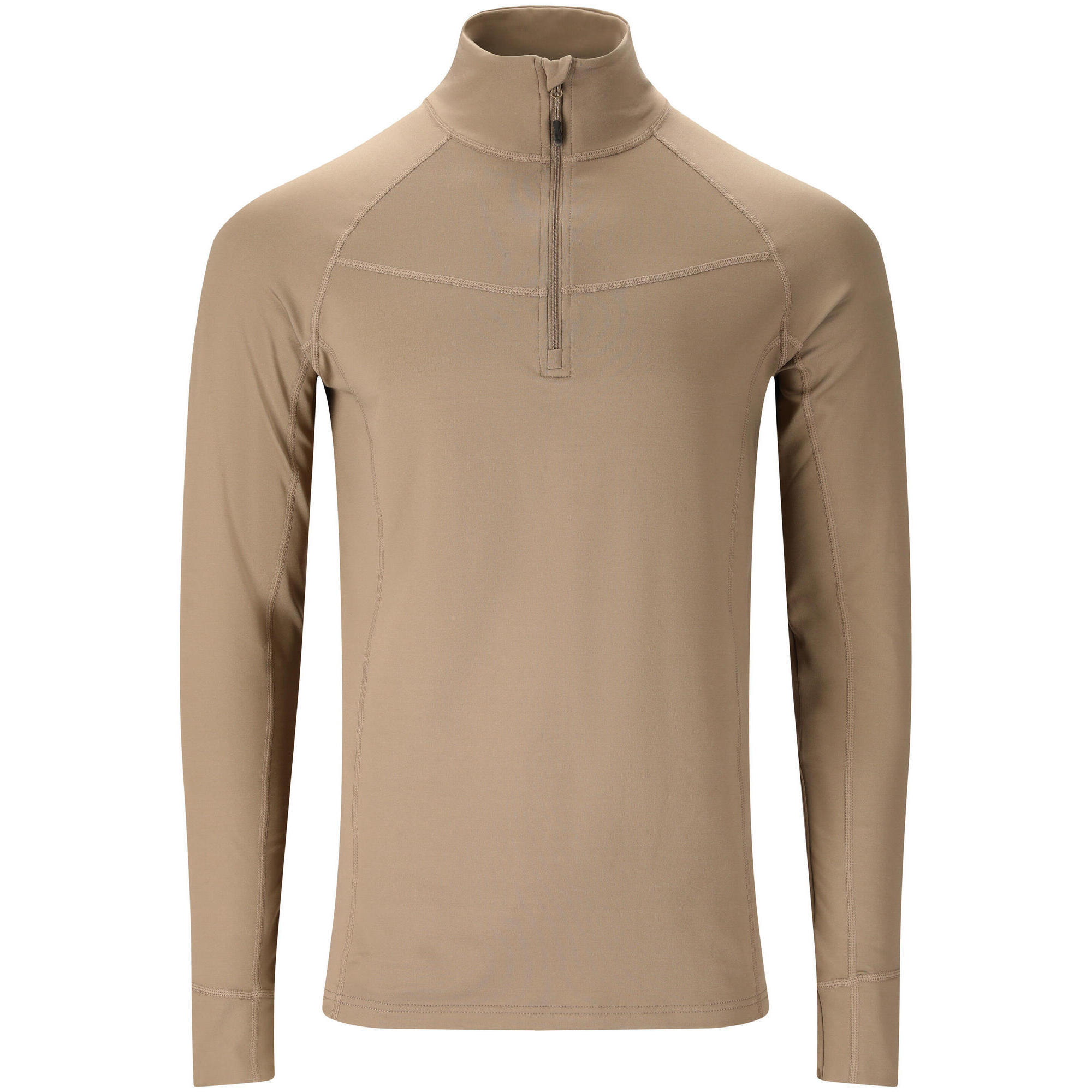 Whistler - Pull De Ski Baggio - T-shirt Manches Longues - Gris|marron - Decathlon