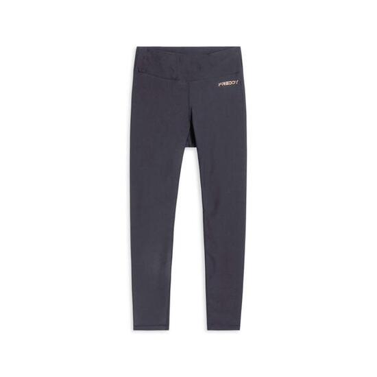 Leggings de sport skinny 7/8 à taille haute avec poche passepoilée