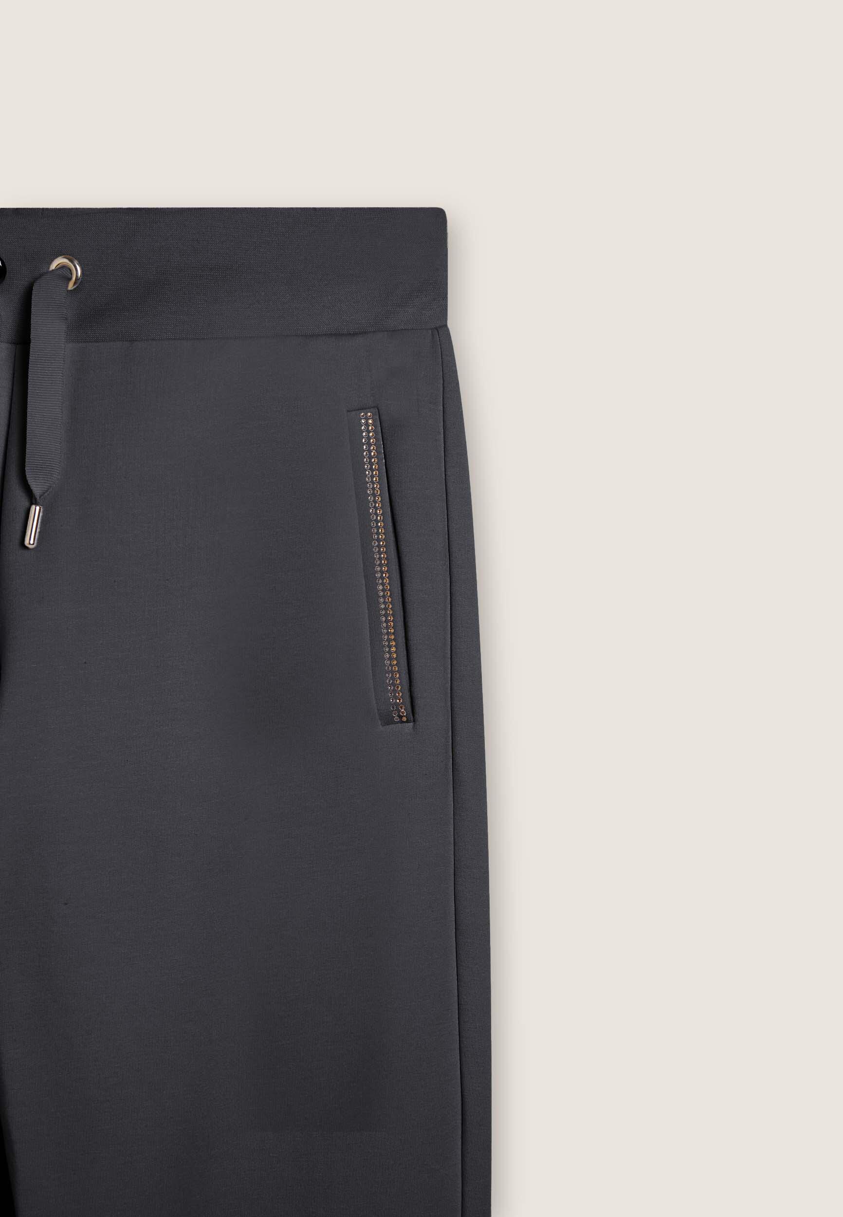 Pantaloni sportivi con gamba dritta e dettagli luminosi 3/3