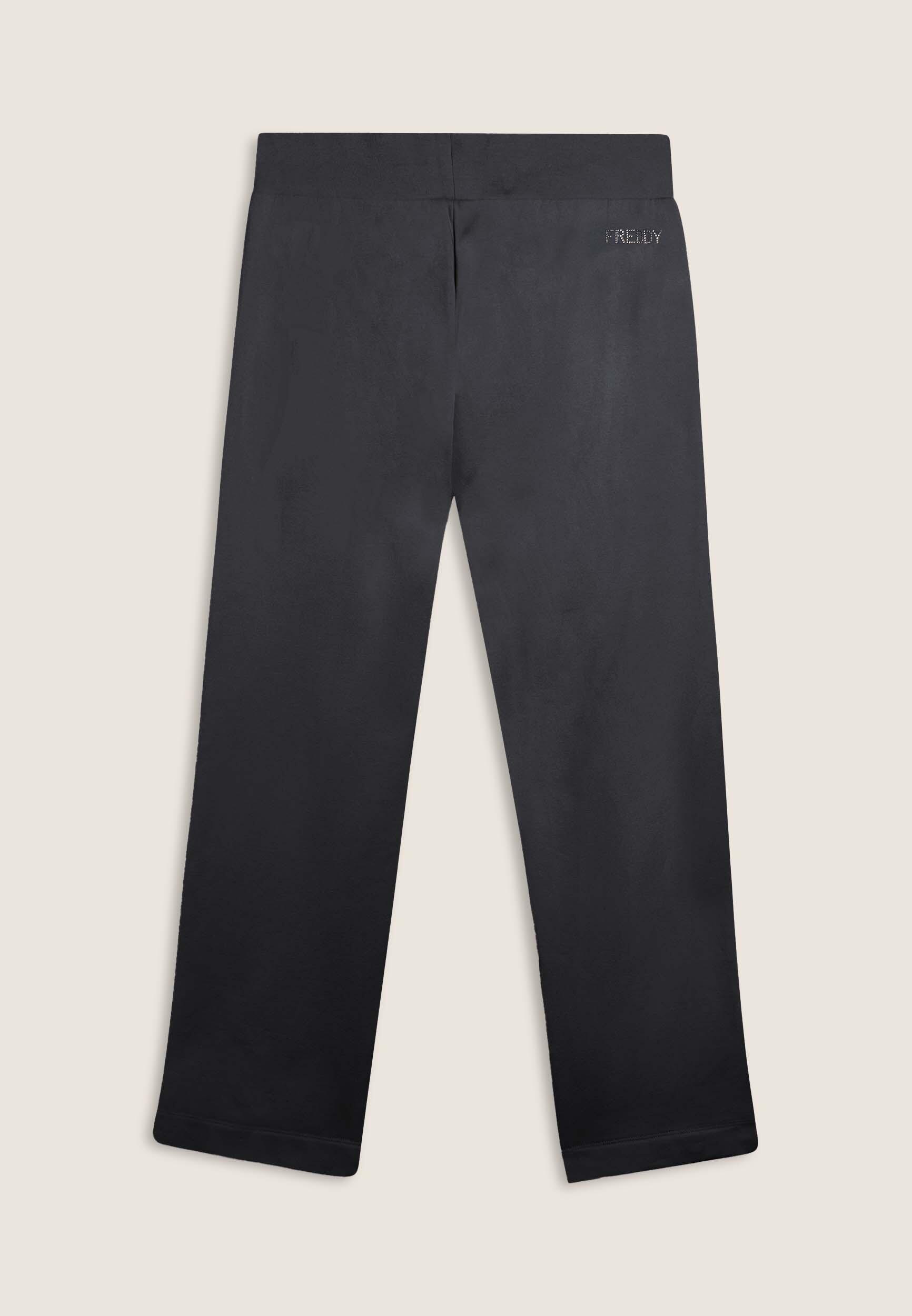Pantaloni sportivi con gamba dritta e dettagli luminosi 2/3