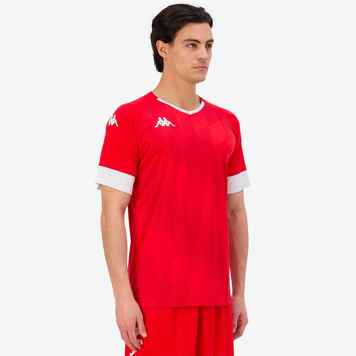 Maillot multisports homme Fosco rouge 5/7
