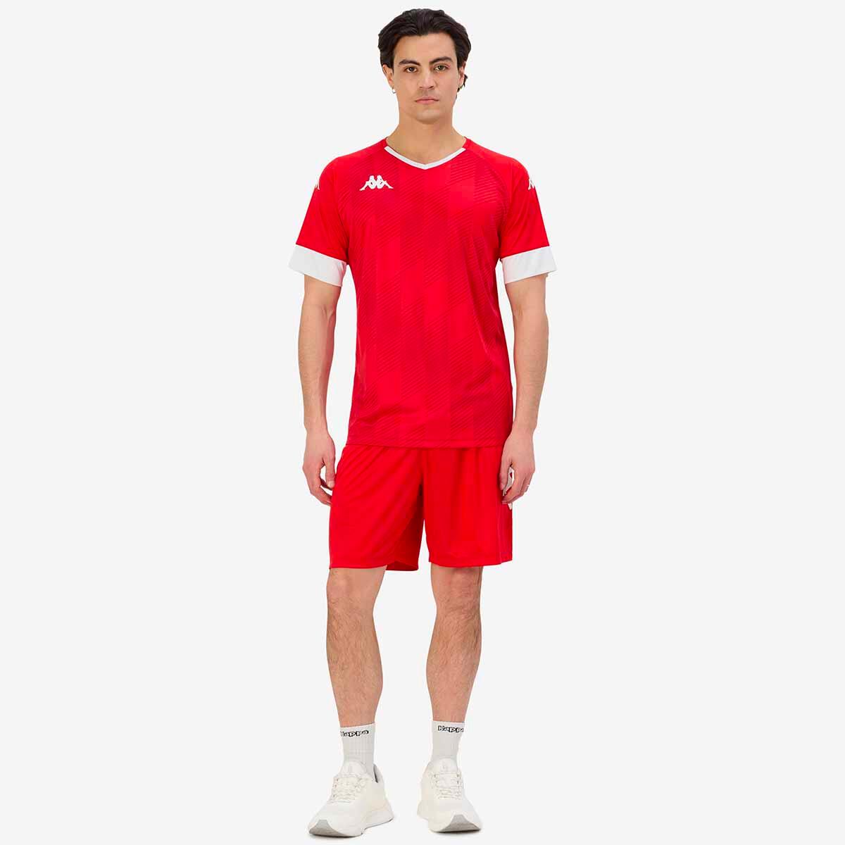 Maillot multisports homme Fosco rouge 4/7