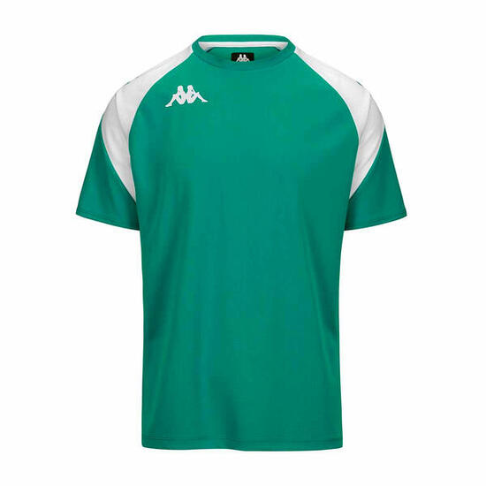 Maglie gioco da bambino in poliestere riciclato verde da calcio