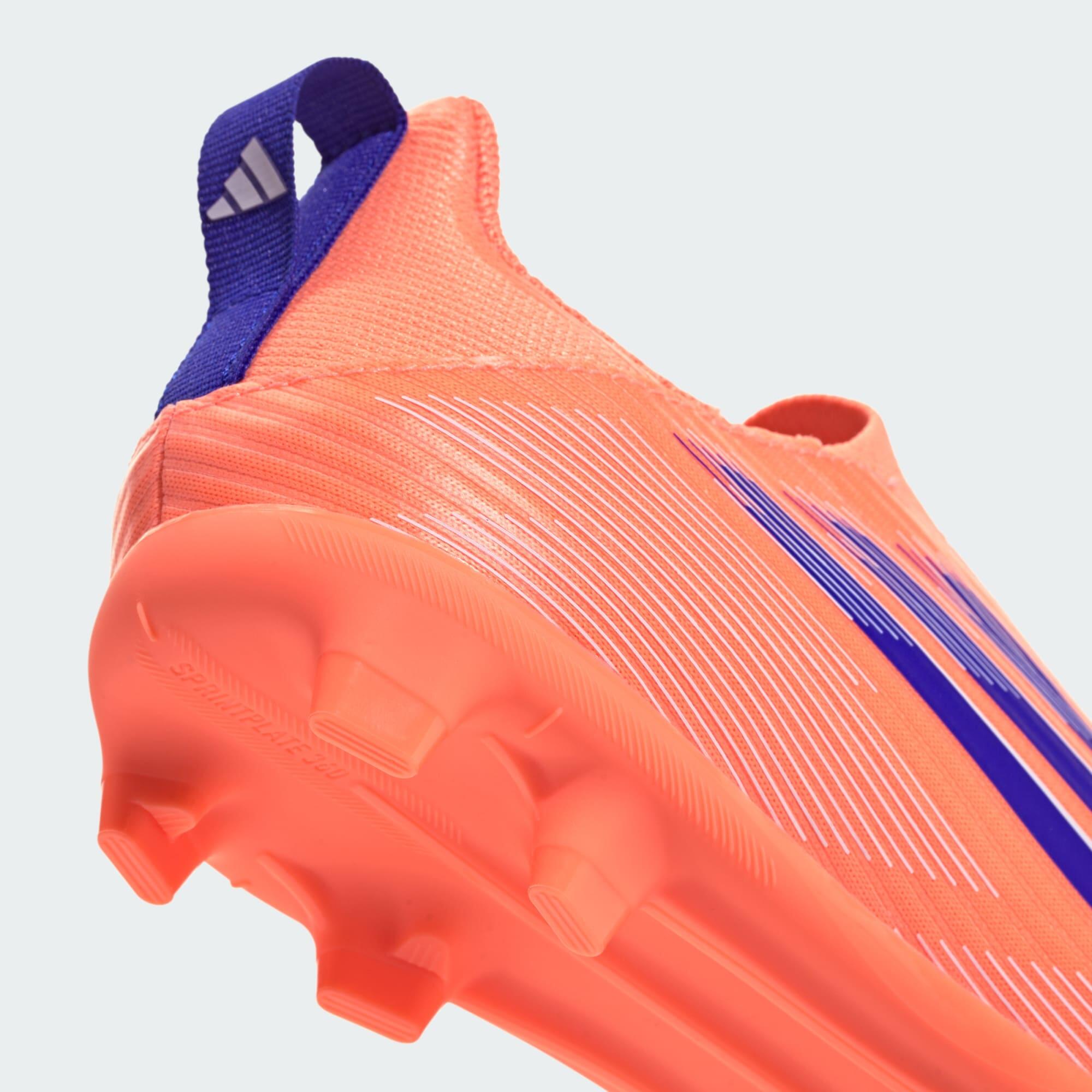 Botas de Futebol F50 League criança sem atacadores - Piso firme/multissup. 5/7