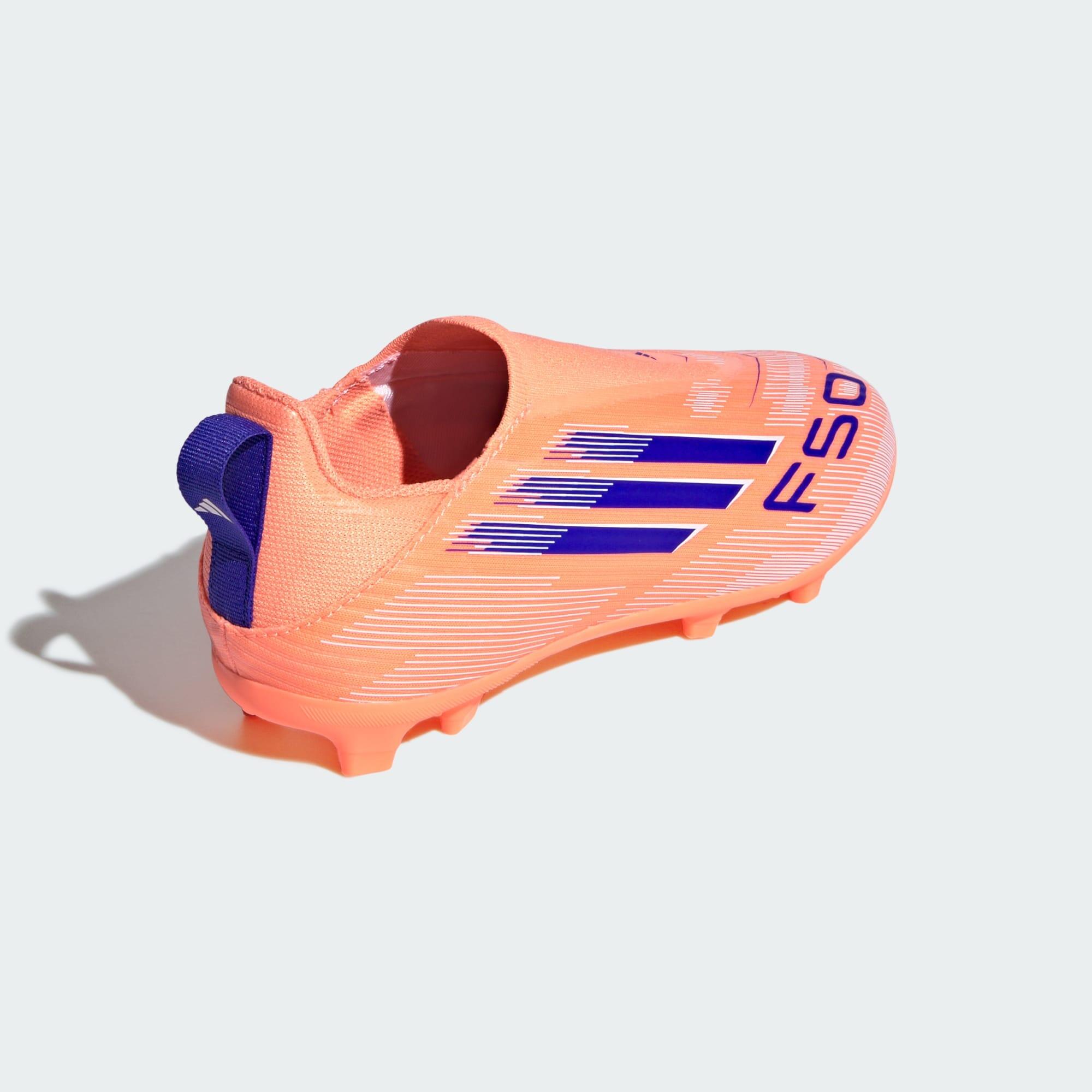 Botas de Futebol F50 League criança sem atacadores - Piso firme/multissup. 7/7