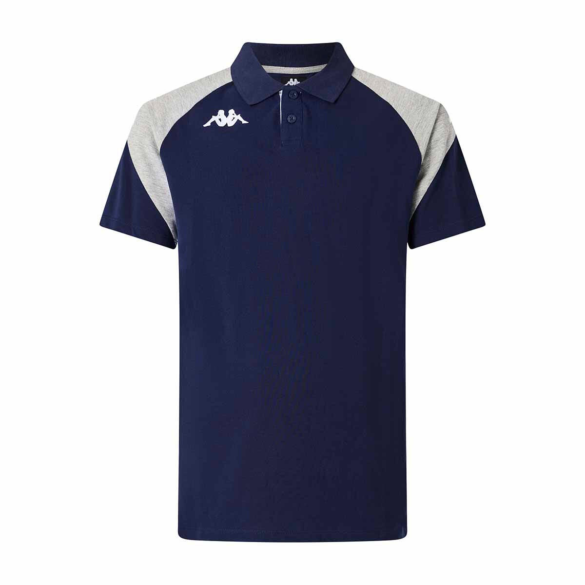 Polo multisports garçon Lanetto bleu 1/4