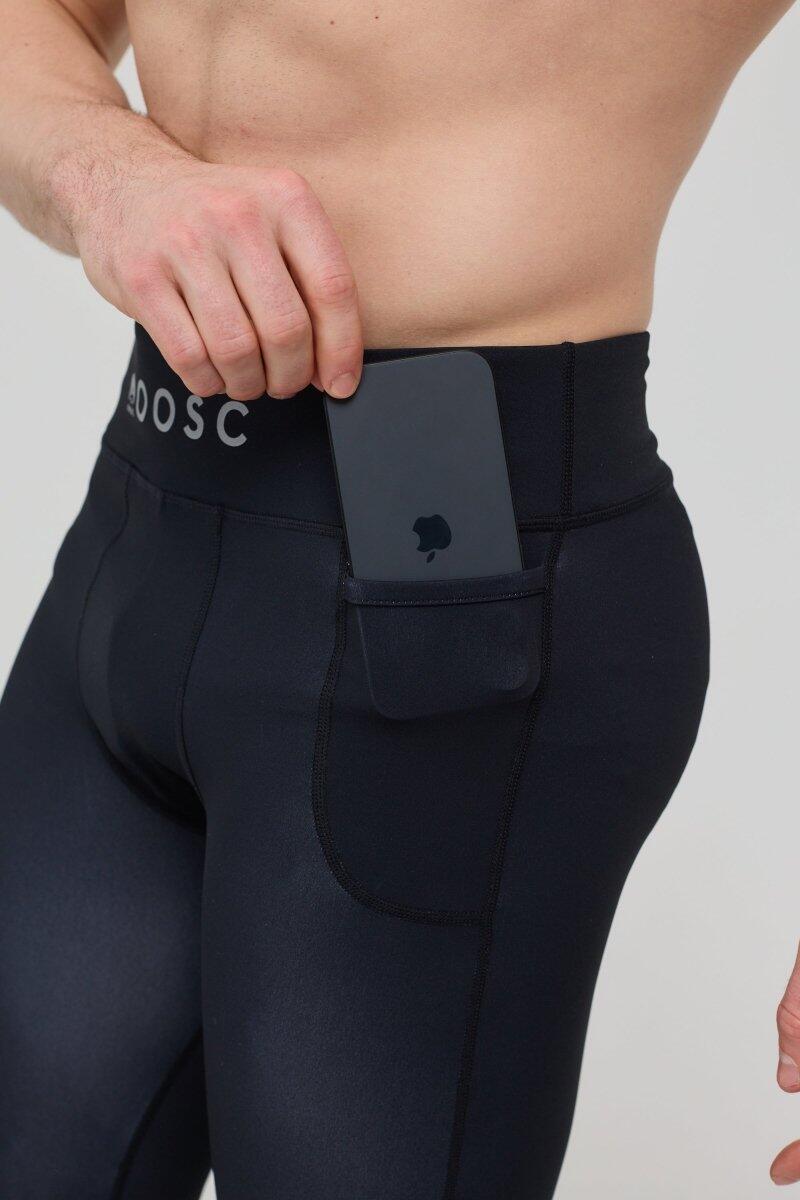 Femme Fitness Legging Taille Haute Elite Noir 3/6