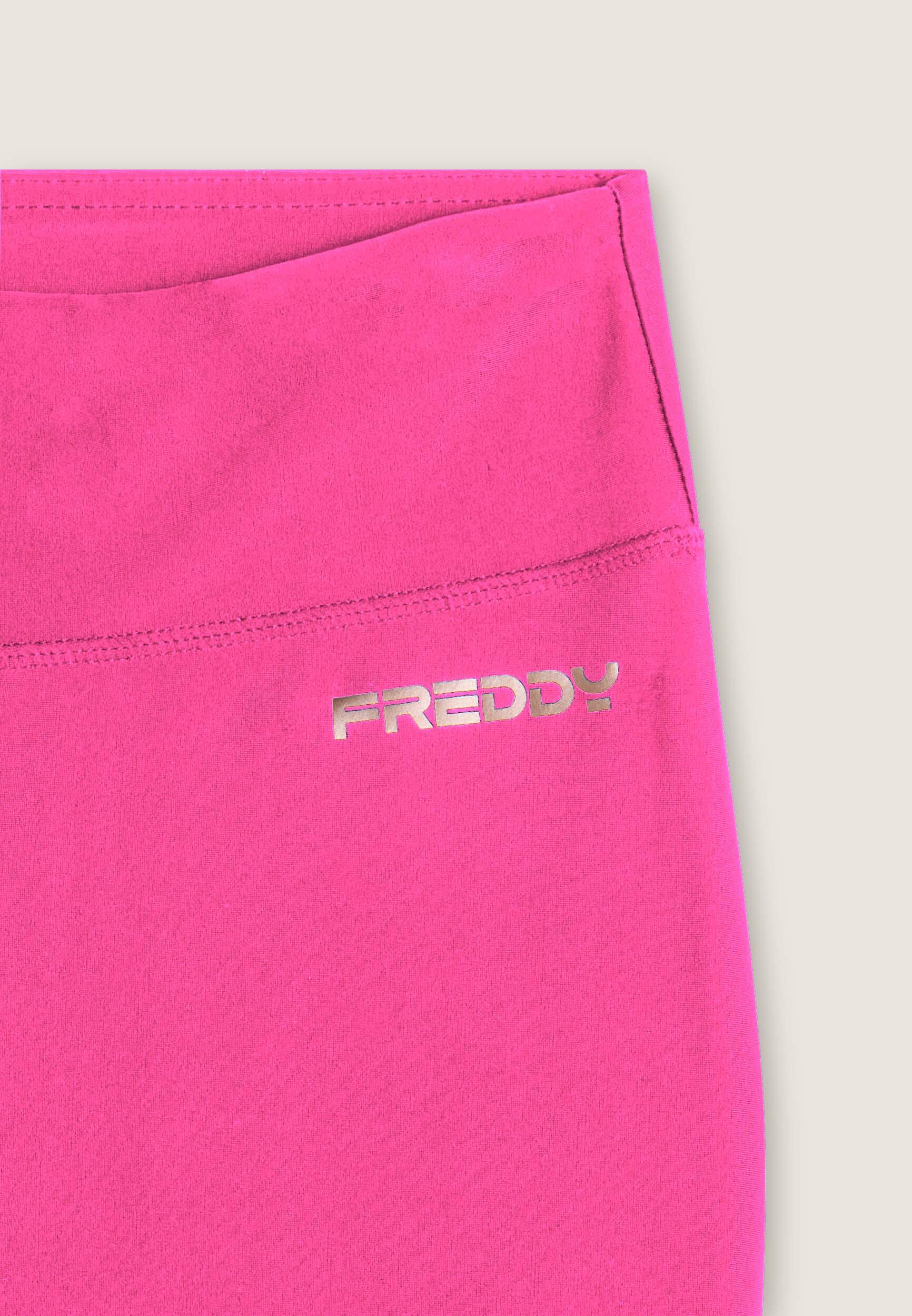Leggings sportivi skinny 7/8 a vita alta con tasca interna 3/3