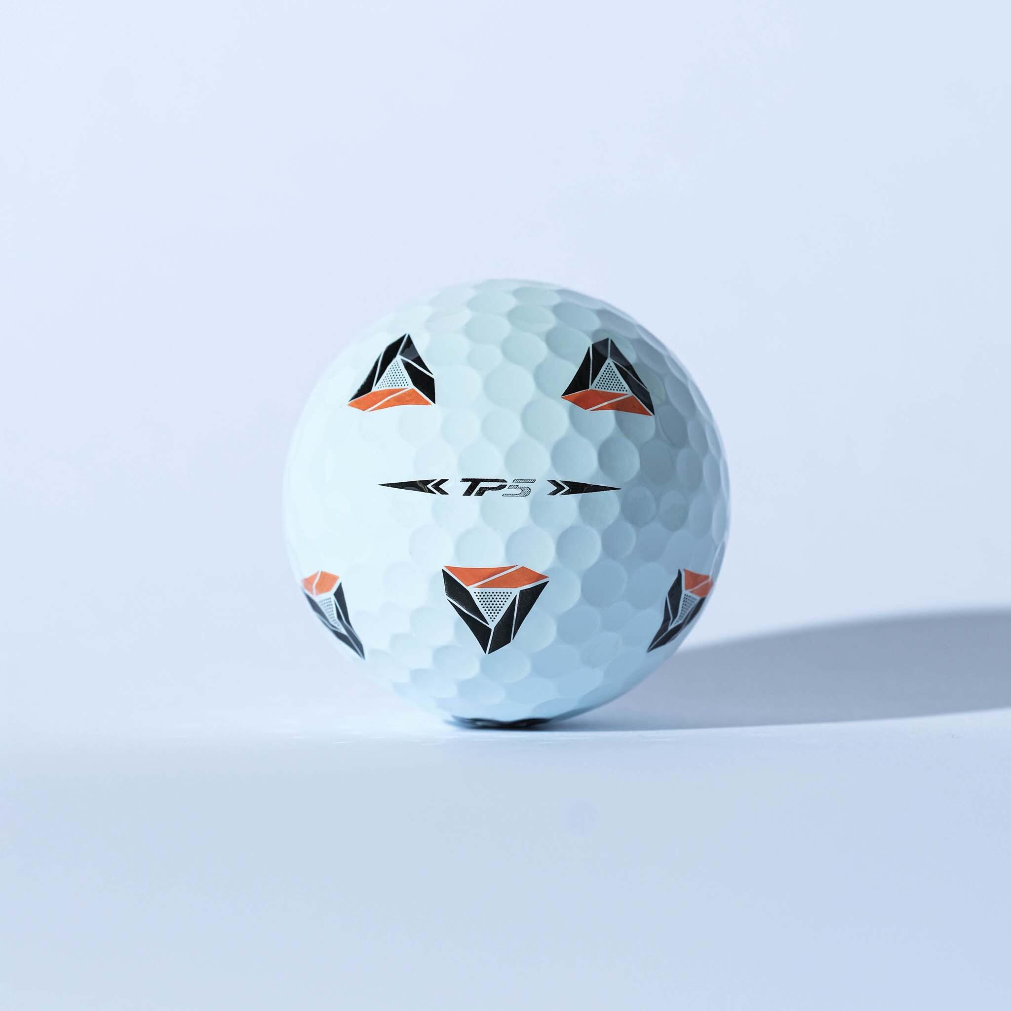 12 Balles de Golf d'Occasion Taylormade AAAA - Modèle TP5/TP5x Pix 3/7