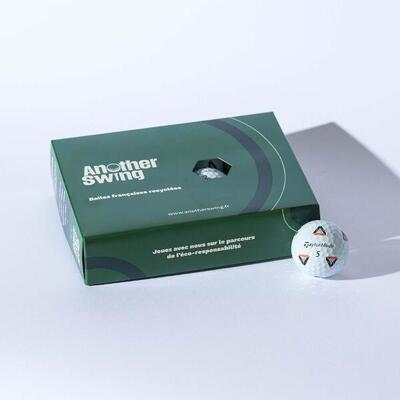 12 tweedehands golfballen taylormade aaaa - model tp5/tp5x pix