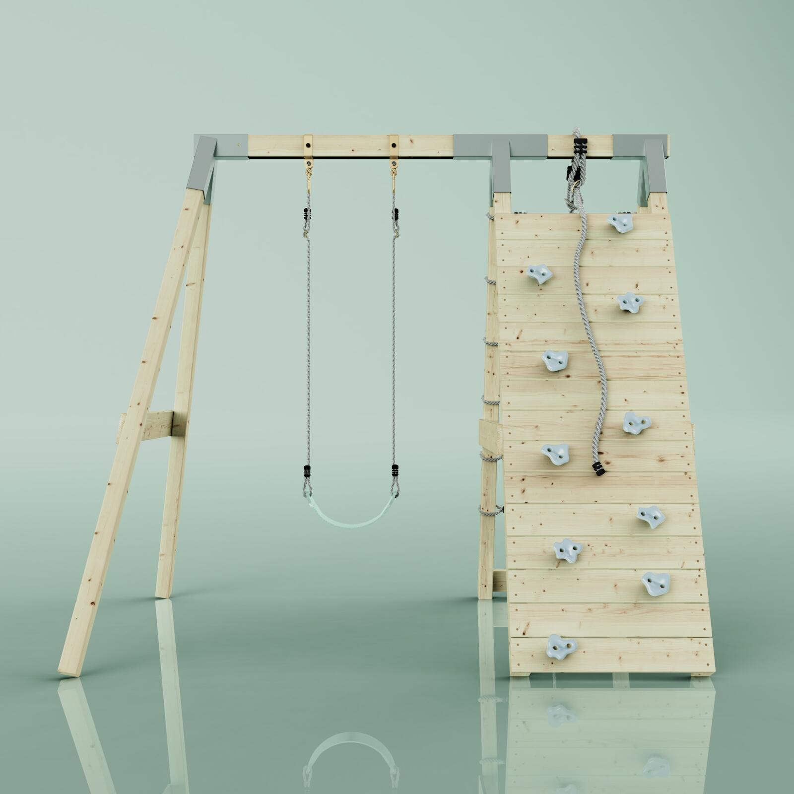 Klettergerüst Chamäleon in Mintgrün - 182 × 236 × 212 cm 2/6