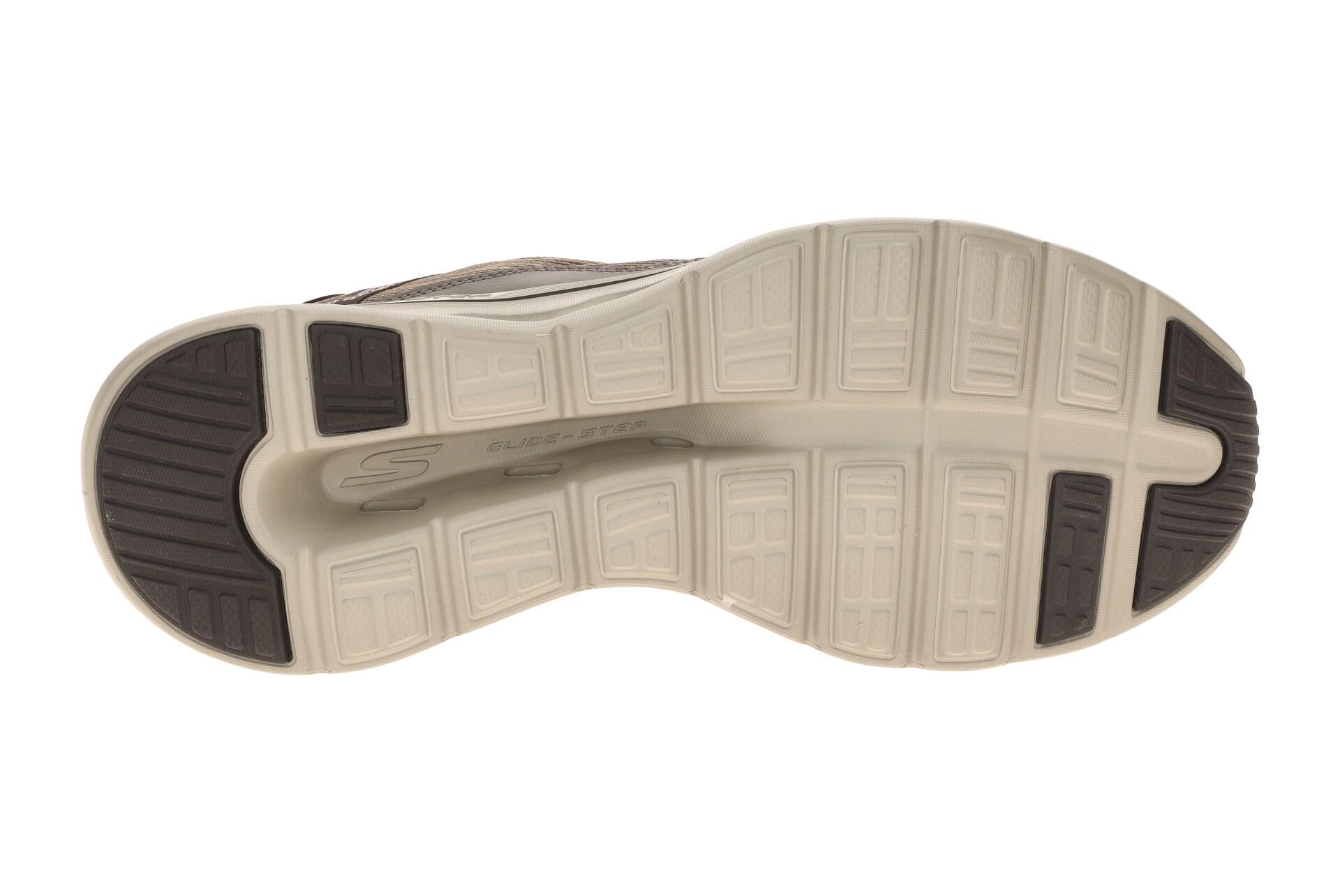 Buty SKECHERS SLIP-INS GO WALK GLIDE STEP 2.0 ZAC Brązowy 7/7