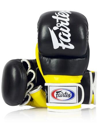 MMA - Handschuhe - Starke Polsterung - FGV18 - Schwarz