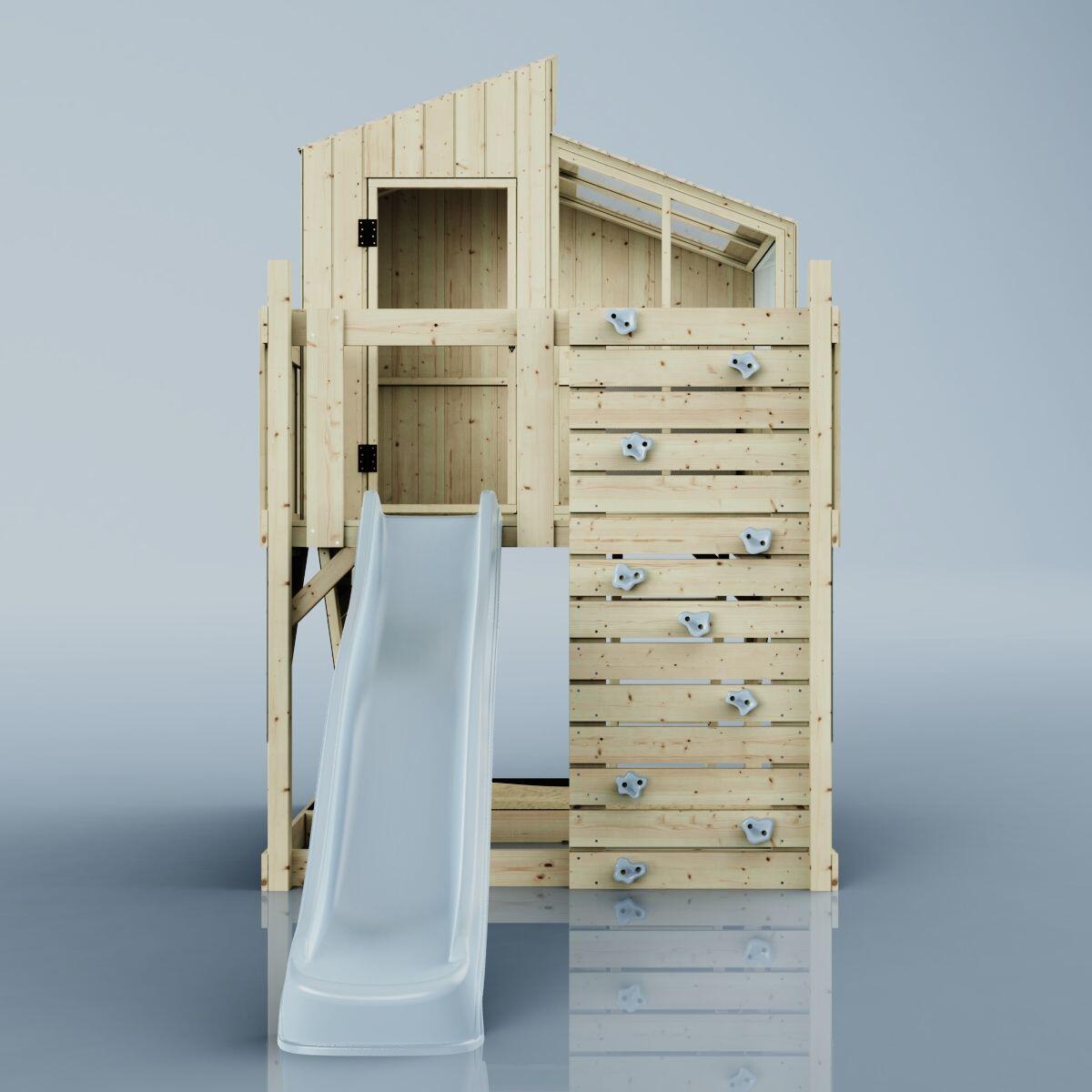 Stelzenhaus Komet in Eisblau - 414 × 190 × 291 cm 2/6