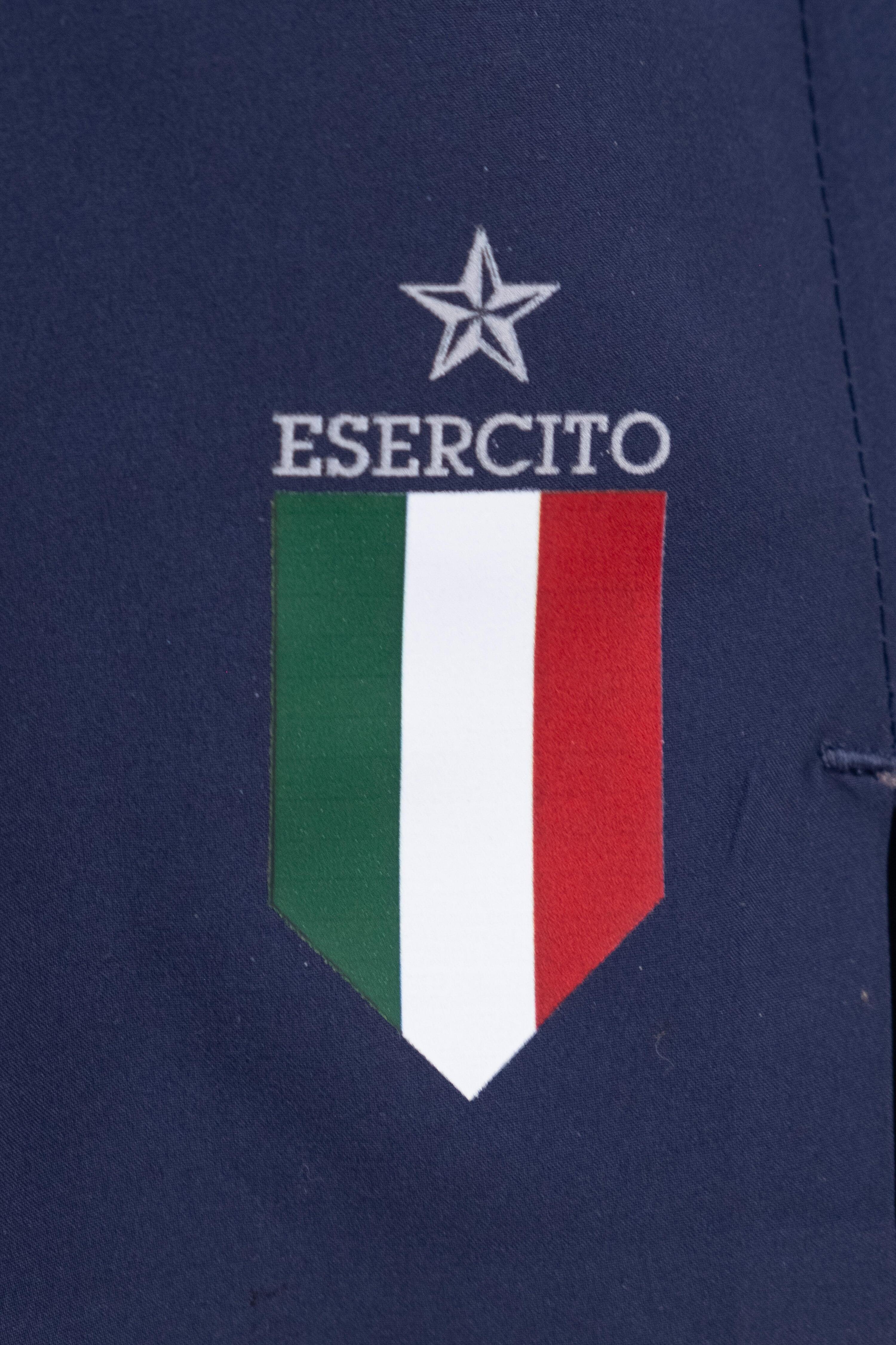 Pantaloncini Esercito padel tecnici blu uomo 3/3
