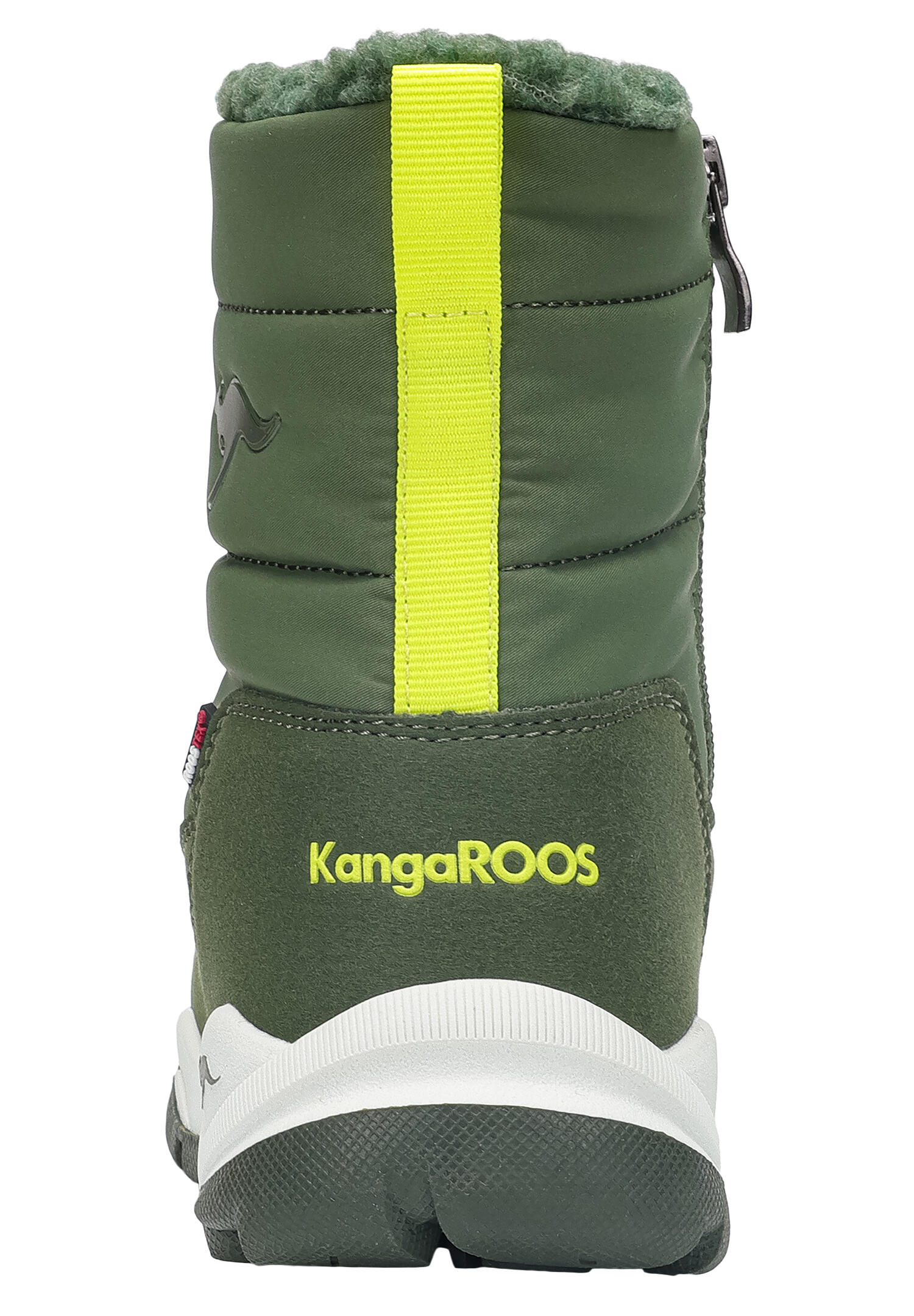 KangaROOS Kinder K-FR Floki RTX Winterstiefel 10326 000 8108 Olive/Limetta 6/7