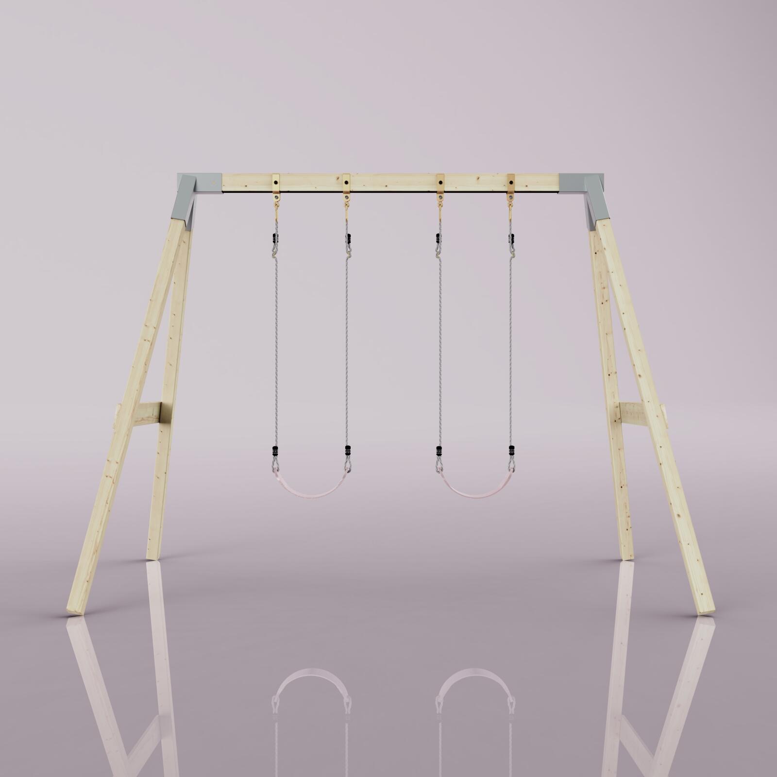 Schaukel Nachtfalter in Altrosa - 182 × 286 × 212 cm 2/6