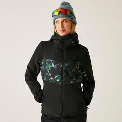 Veste de ski imperméable glacée pour femmes
