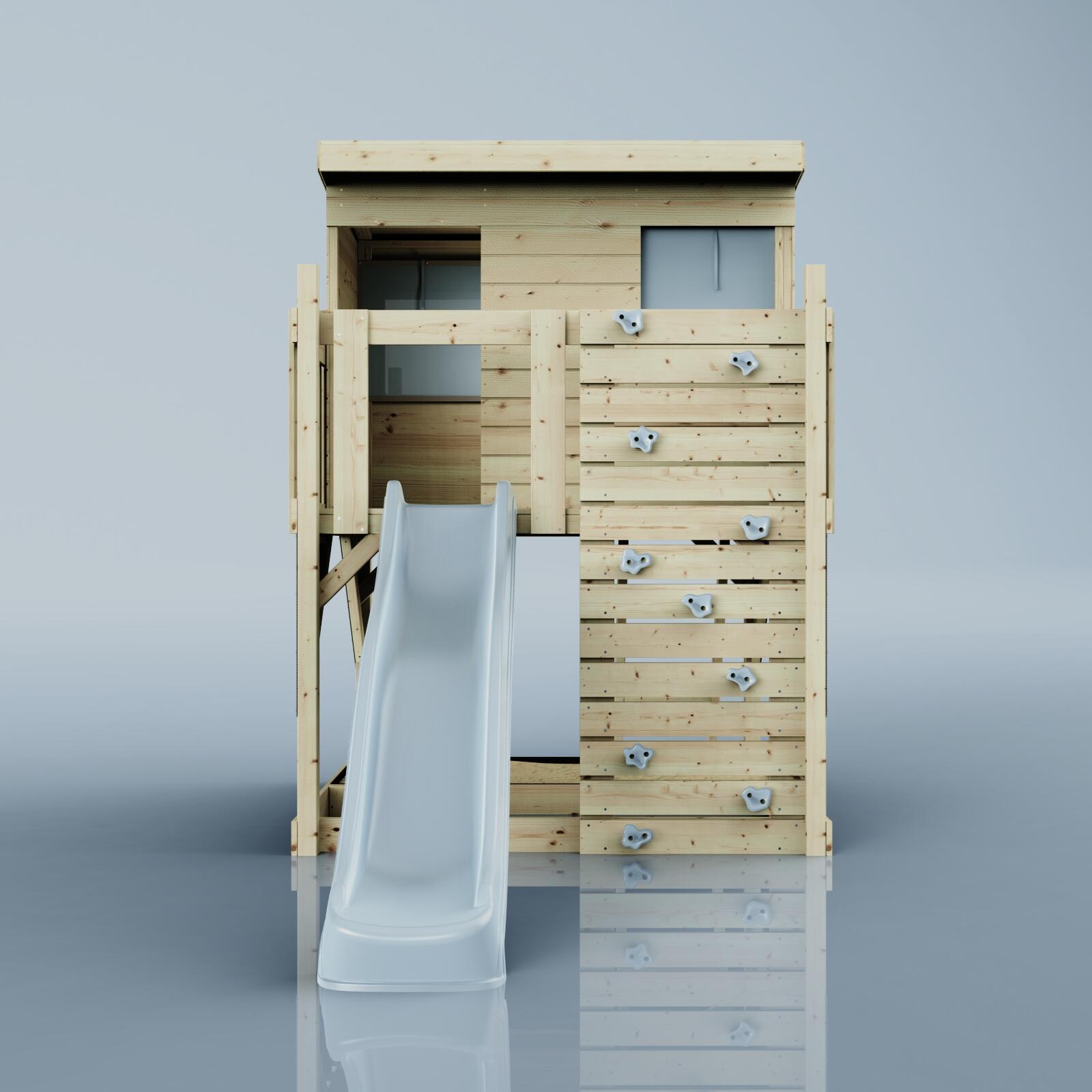 Stelzenhaus Polarstern in Eisblau - 415 × 190 × 260 cm 2/6