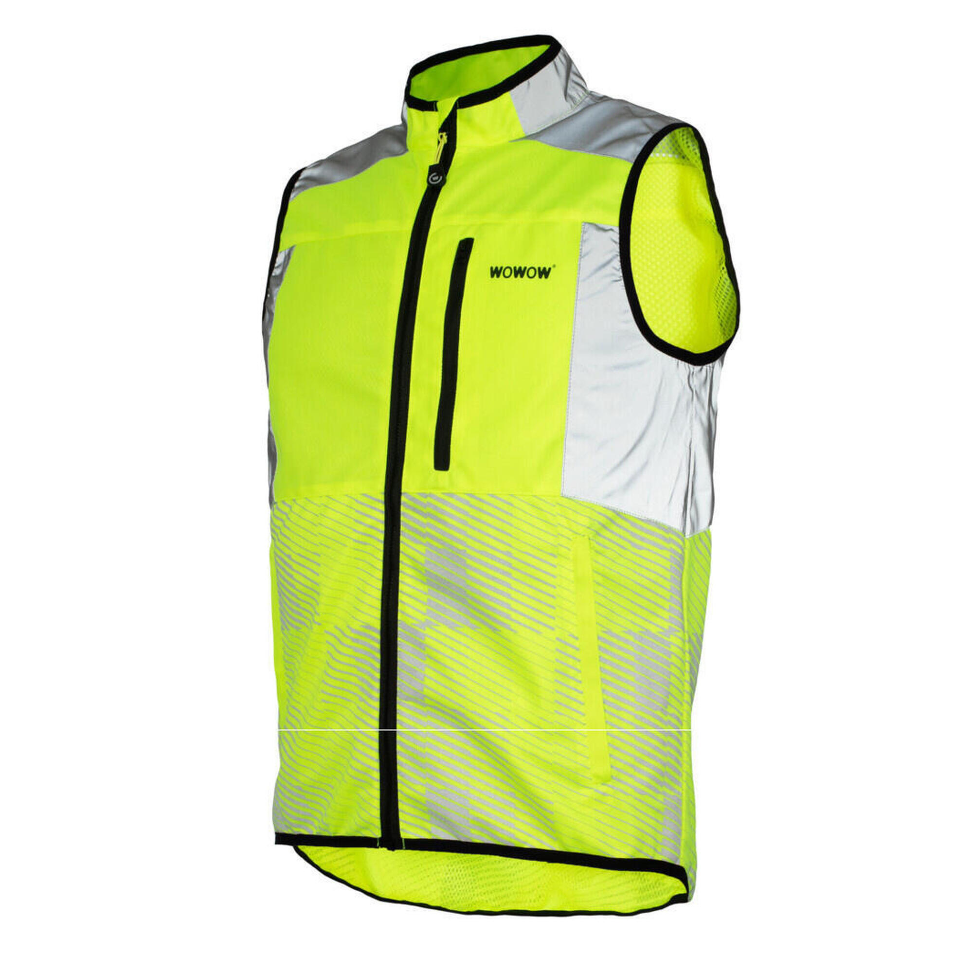 Wowow - Tracker Jacket Yellow - Gilet Signalisation - Jaune - 40 M - Decathlon