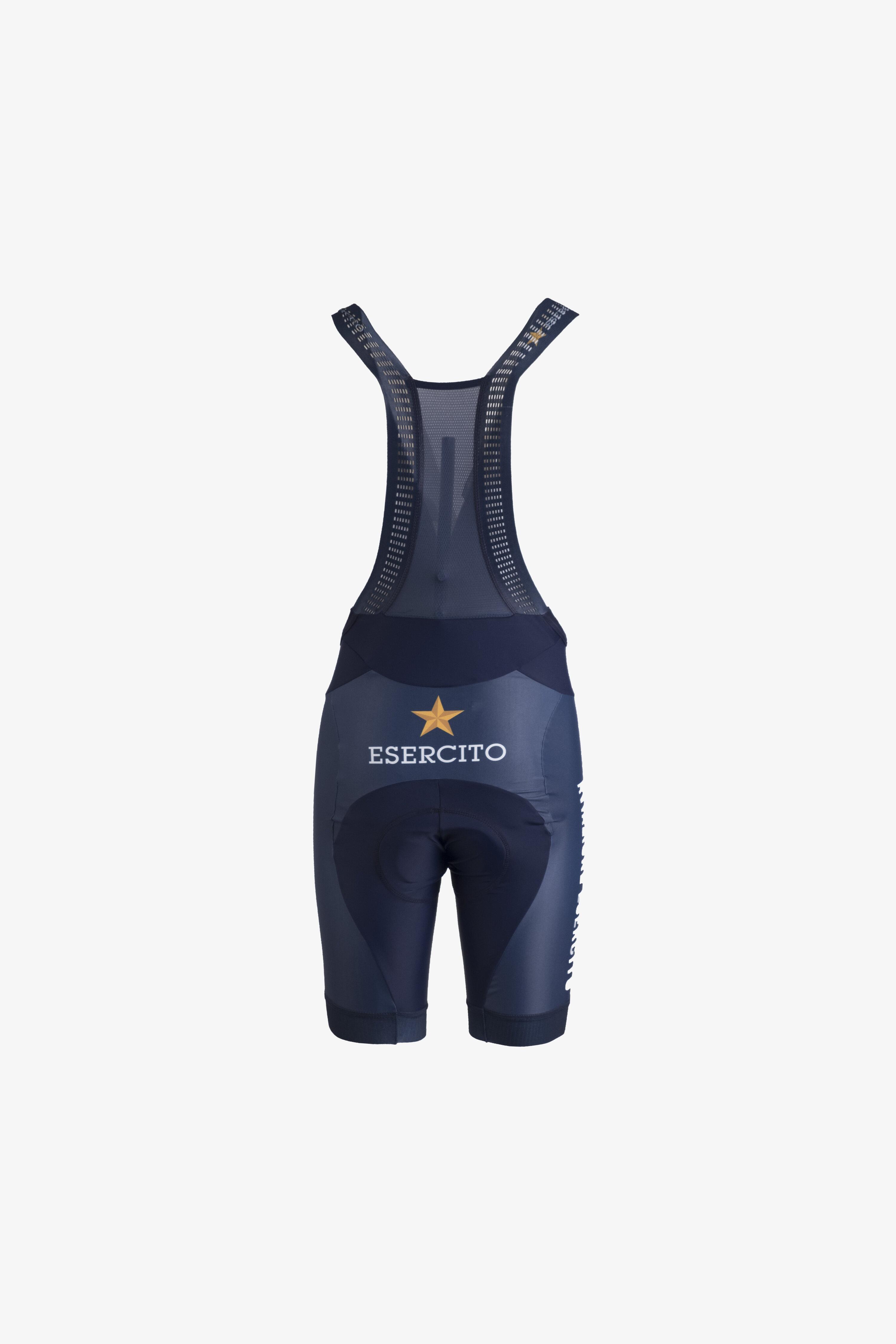 Salopette ciclismo Esercito blu uomo 2/4