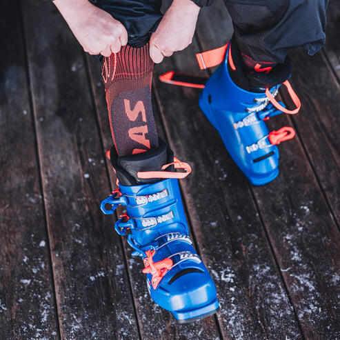 Chaussettes de ski et techniques pour enfant -Lot de 2 paires  Ski Expert Junior 3/4