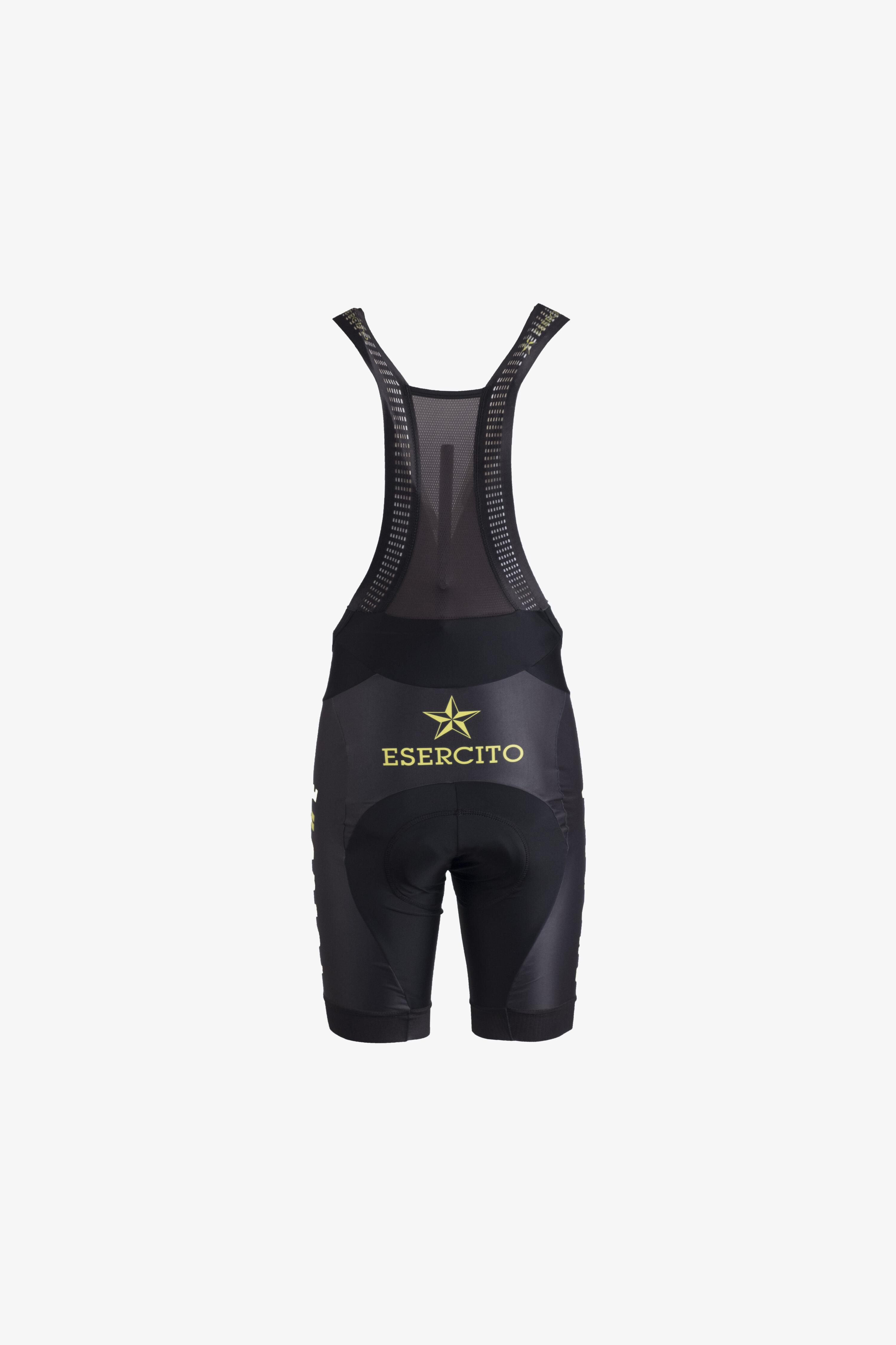 Salopette ciclismo Esercito nera uomo 2/4
