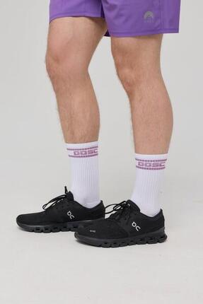 Socken Crew Lila