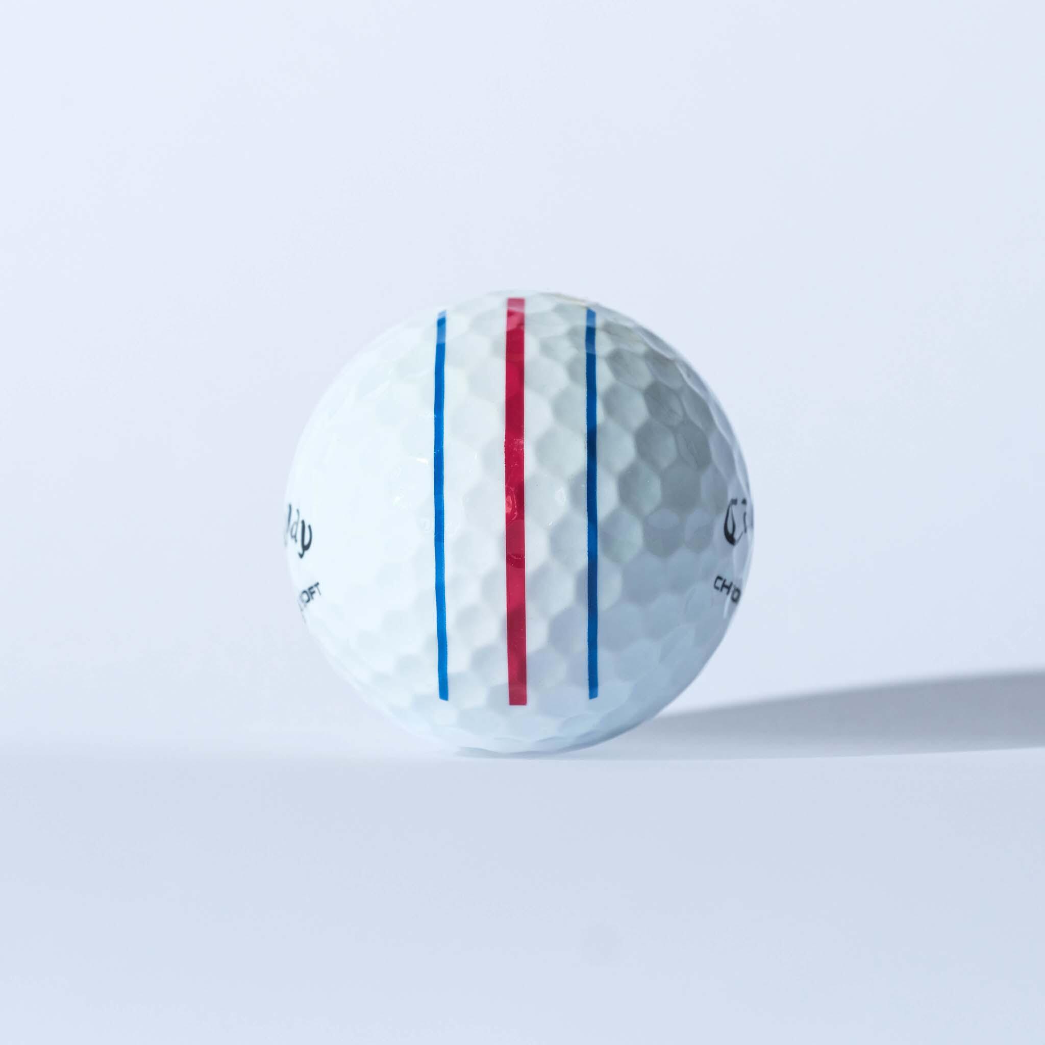12 Balles de Golf d'Occasion Callaway AAAA - Modèle Chrome Soft Triple Track 3/7