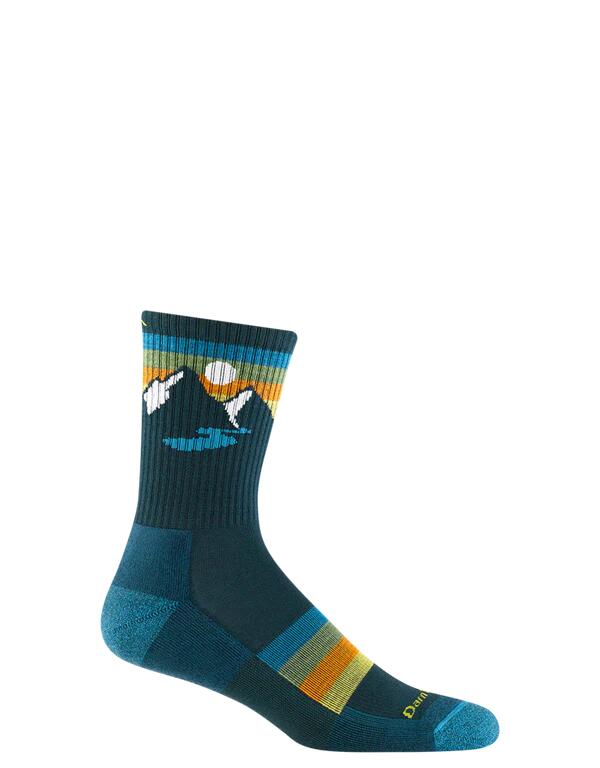 DARN TOUGH Herren-Wandersocke - Micro Crew - Sunset Ridge - XL