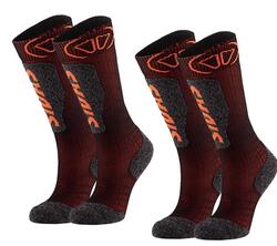 Chaussettes de ski et techniques pour enfant -Lot de 2 paires Ski Expert Junior