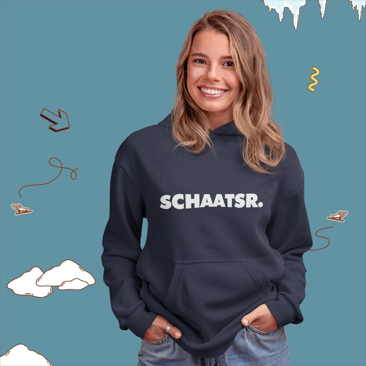 Schaatsen Hoodie SCHAATSR. Navy 3/3